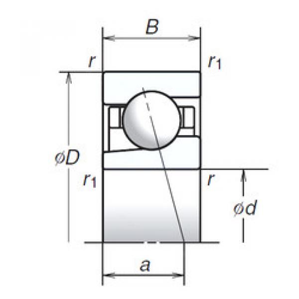 Bantalan 25BGR10H NSK #1 image