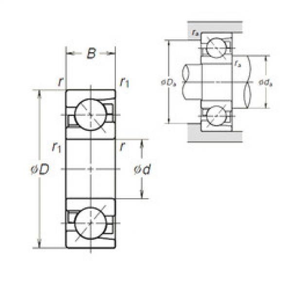 Bantalan 7201BEA NSK #1 image