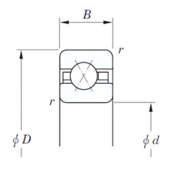 Bantalan KDX055 KOYO #1 image