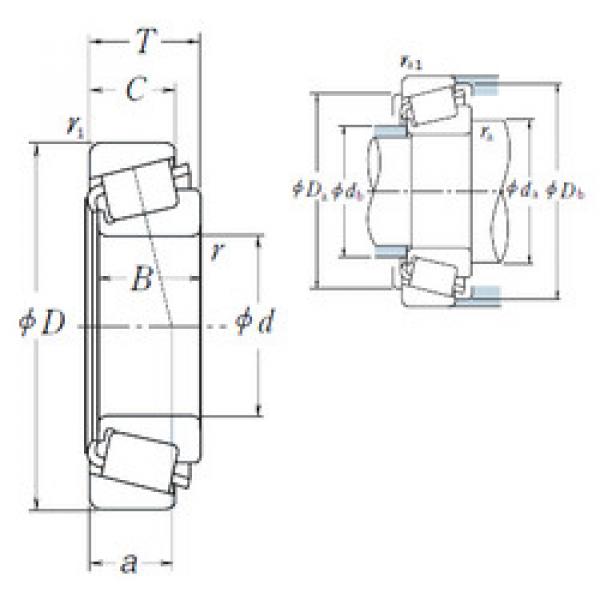 Bantalan 3578/3525 NSK #1 image