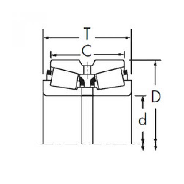 Bantalan EE231400/231976CD+X2S-161400 Timken #1 image