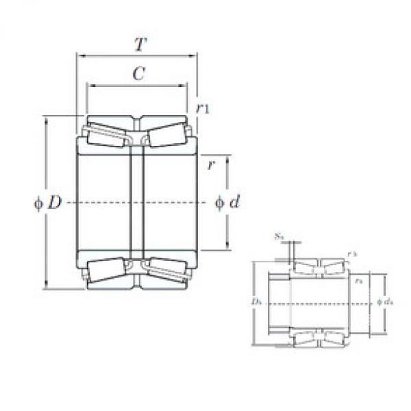 Bantalan 46T30305DJR/29,5 KOYO #1 image