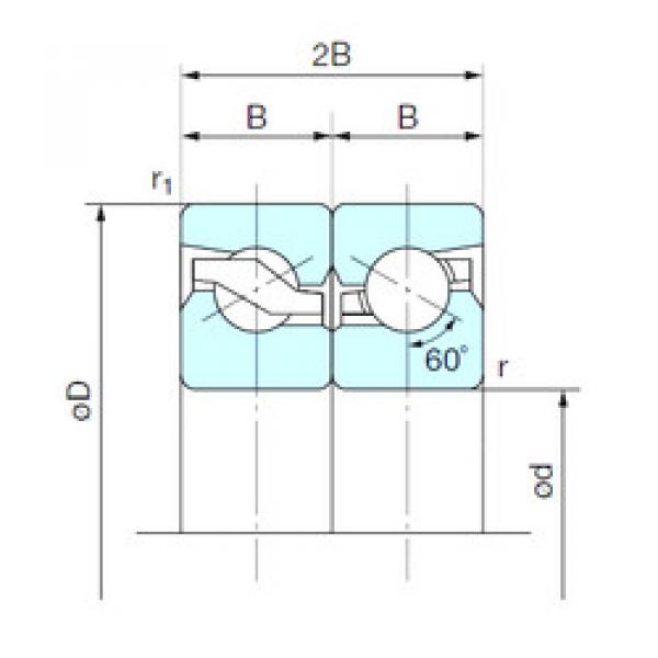 Bantalan 15TAB04DB NACHI #1 image