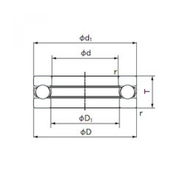 Bantalan 51106 NACHI #1 image