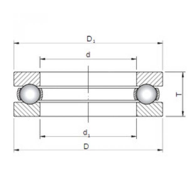 Bantalan 51322 ISO #1 image