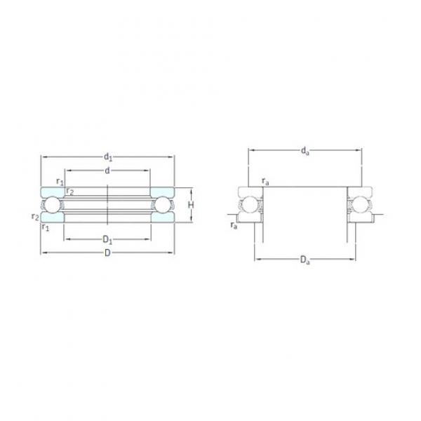 Bantalan 51102 SKF #1 image