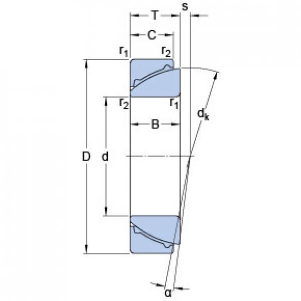 Bantalan GAC 80 F SKF #1 image