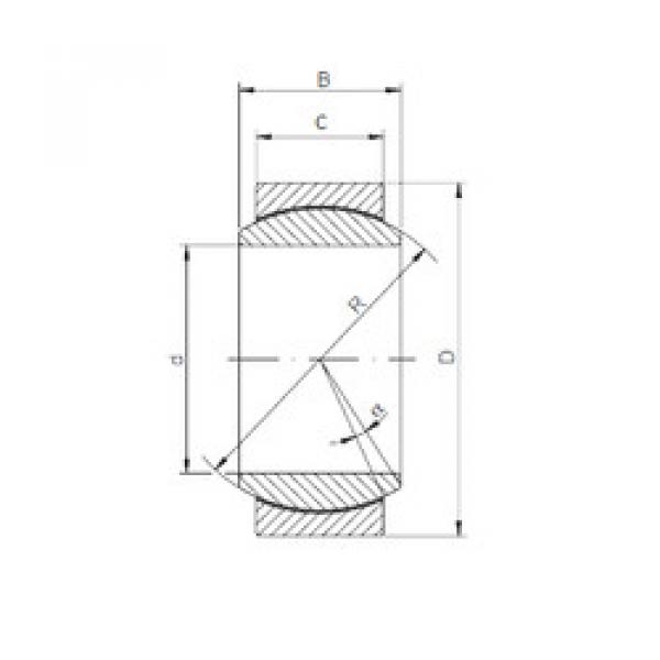 Bantalan GE 060 ECR-2RS ISO #1 image