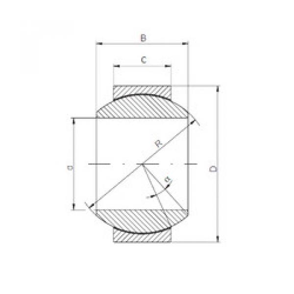 Bantalan GE 045 HCR-2RS ISO #1 image