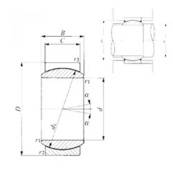 Bantalan GE 20EC IKO #1 image