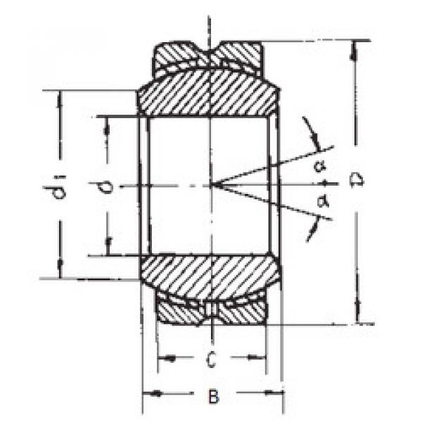 Bantalan GEBK22S FBJ #1 image