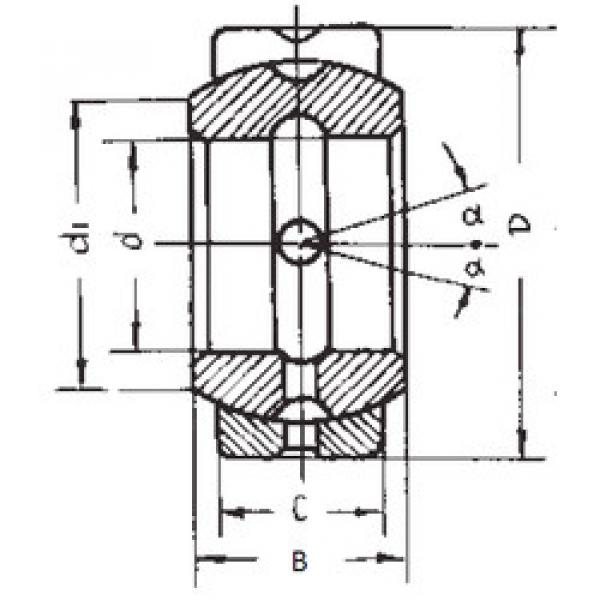 Bantalan GEZ95ES FBJ #1 image