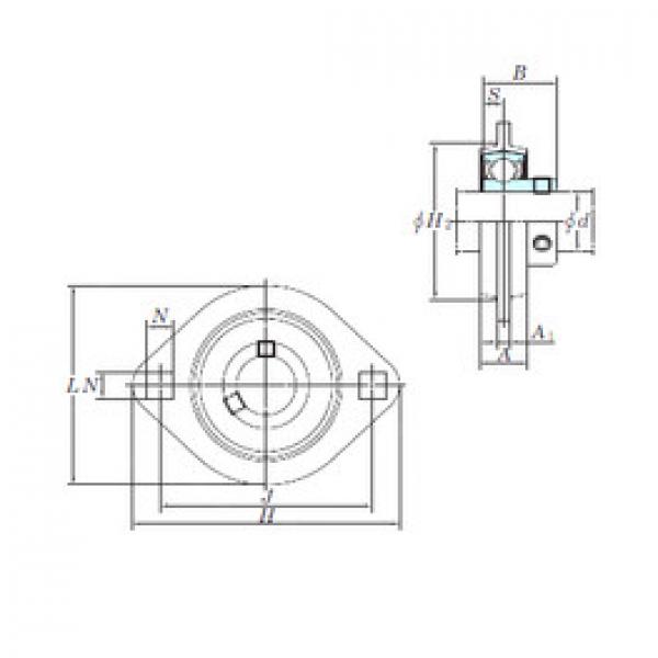 Bantalan SBPFL206-20 KOYO #1 image