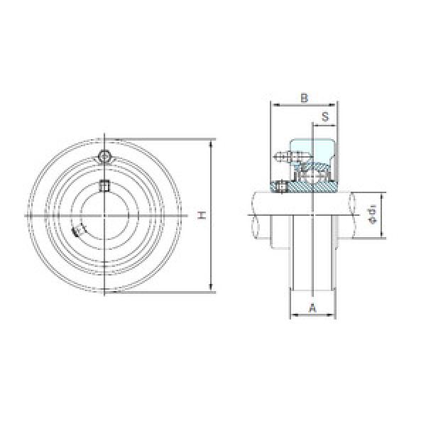 Bantalan UCC208 NACHI #1 image