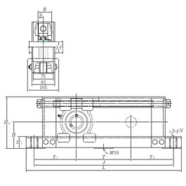 Bantalan UCTU211-500 KOYO #1 image