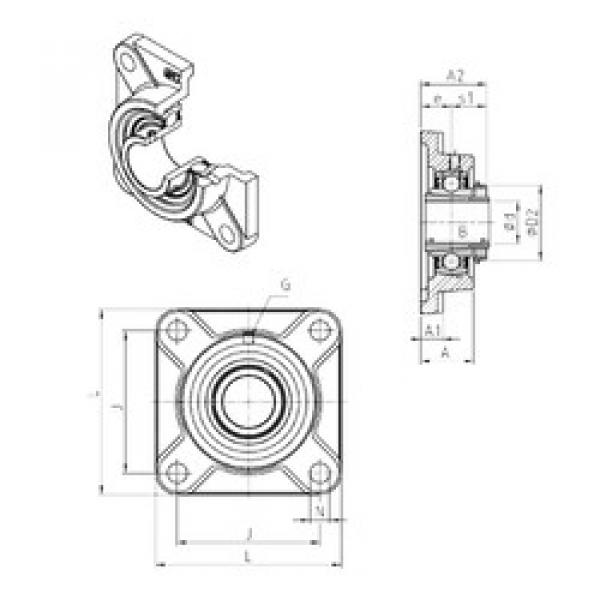 Bantalan UKF208H SNR #1 image