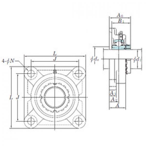 Bantalan UKF316 KOYO #1 image