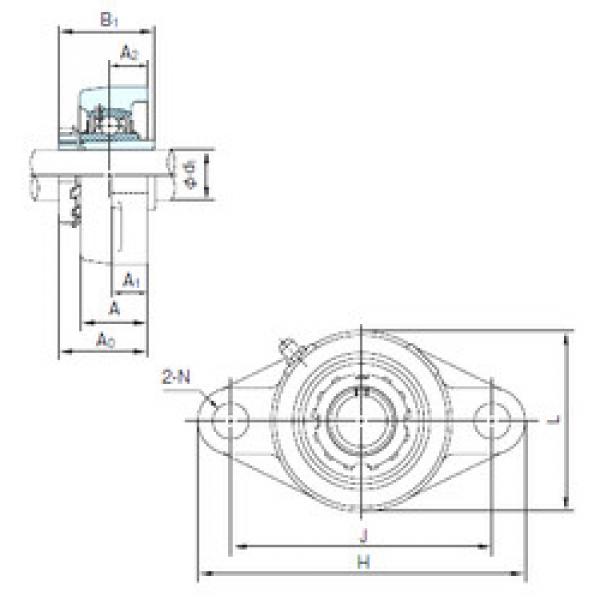 Bantalan UKFLX06+H2306 NACHI #1 image