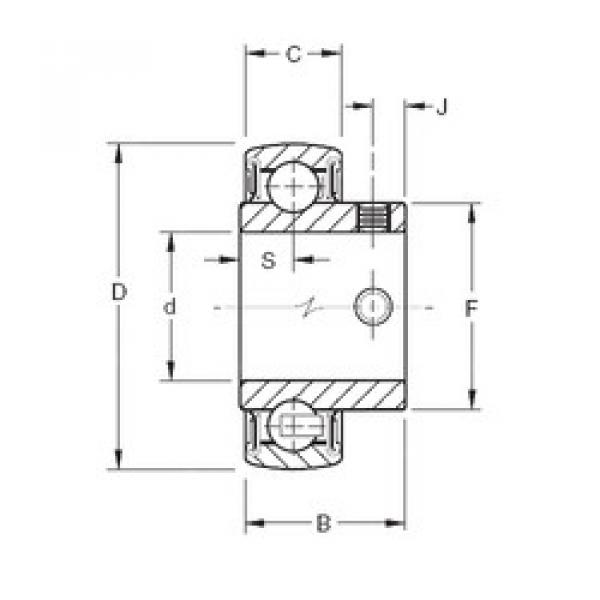 Bantalan YAE20RRB Timken #1 image