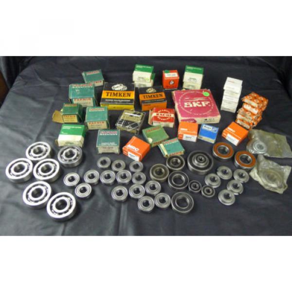 Assorted Lot Ball NTN JAPAN BEARING SKF Fafnir Nachi Timken FAG MRC Peer Equipment Parts #1 image