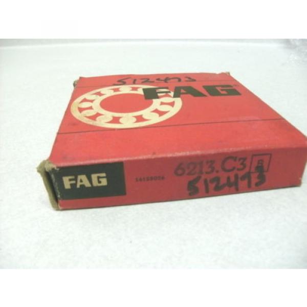 FAG BEARING 6212 C3 GERMANY, NEW OLD STOCK #3 image