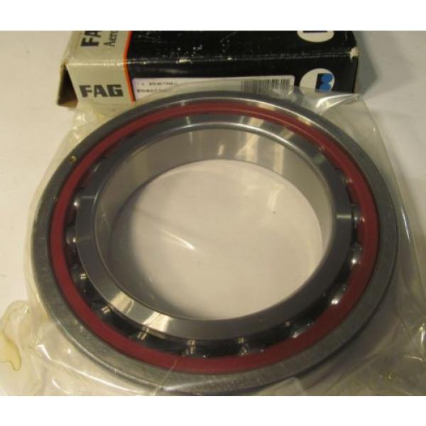 NEW FAG SUPER PRECISION 7018-C-T-P4S-UL HIGH SPEED ANGULAR SPINDLE BALL BEARING #4 image
