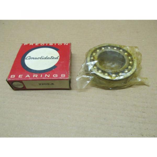 NIB Consolidated FAG 2209-K 2209K Ball Bearing Self Aligning  47x85x23 mm NEW #2 image