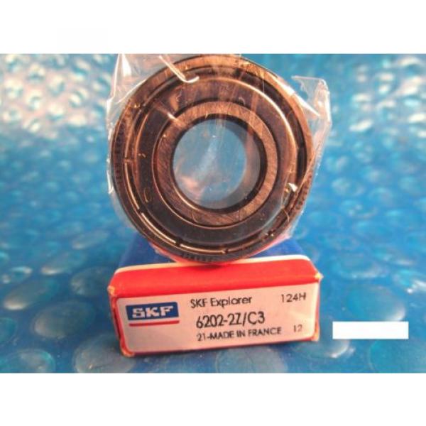 SKF 6202 2Z C3, ZZ, Single Row Radial Bearing (=2 NTN, NSK, FAG) #2 image