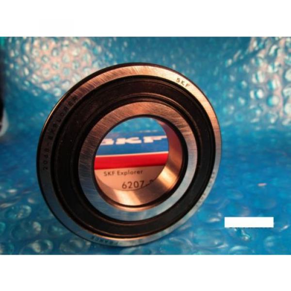 SKF 6207 2RS1, Deep Groove Ball Bearing(=2 Fafnir Timken 207, NTN VV, NSK, FAG) #4 image