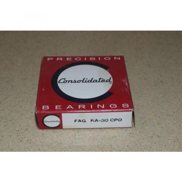 ** CONSOLIDATED PRECISION NTN JAPAN BEARING FAG KA-30 CPO NEW IN BOX (A) #3 image