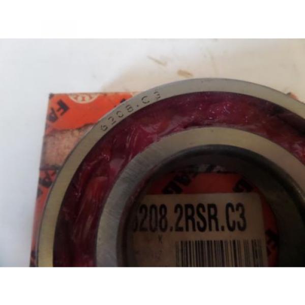 FAG Single Row Ball Bearing 6208.2RSR.C3 62082RSRC3 6208.C3 6208C3 New #5 image