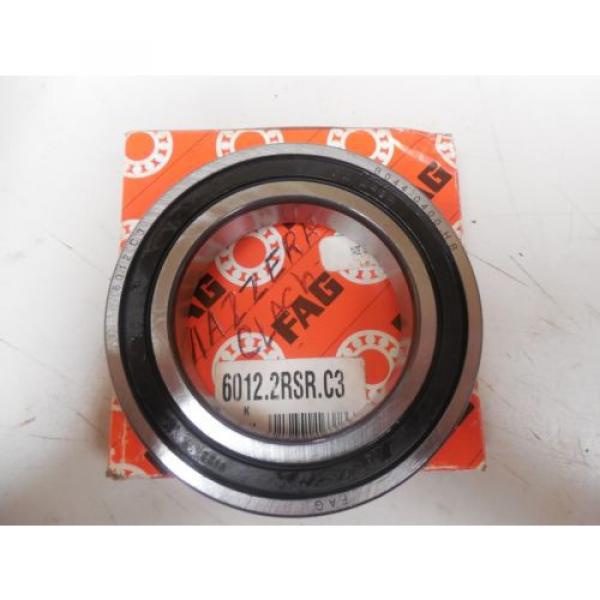 FAG BEARING 6012.2RSR.C3 60122RSRC3 6012.C3 6012RSR B044-0400 HB NIB #1 image