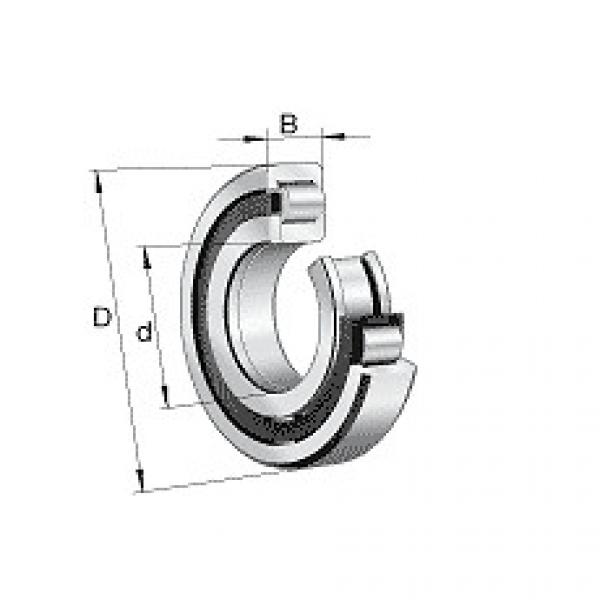 NUP209-E-M1 FAG Cylindrical roller bearing #5 image