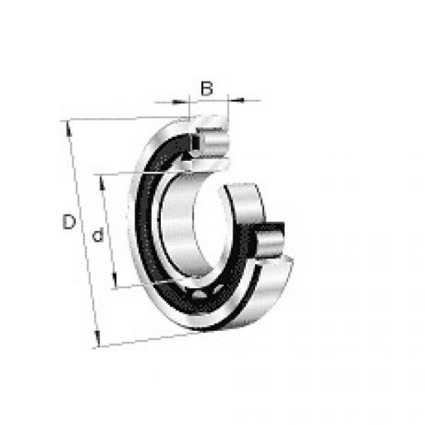 NU2314-E-M1A-C3 FAG Cylindrical roller bearing #5 image