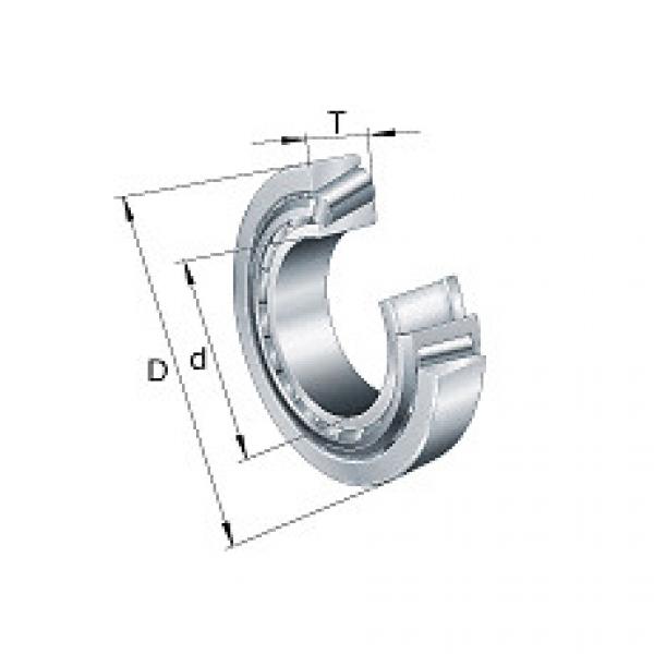 KL44649-L44610-CZ FAG Tapered Roller Bearing Single Row #5 image