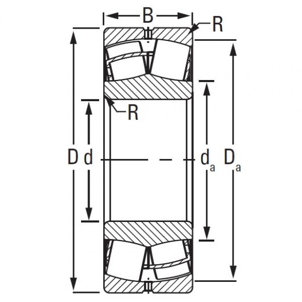 Timken TAPERED ROLLER 23056EJW507C08     #5 image