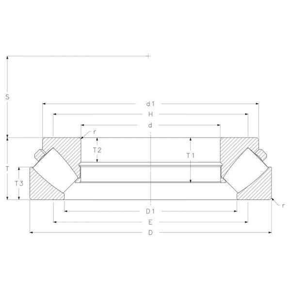 Timken TAPERED ROLLER 29372EM     #5 image